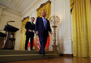 Τραμπ – Μακρόν: Και οι δύο θέλουν τον τερματισμό του πολέμου στην Ουκρανία αλλά με διαφορετικούς τρόπους