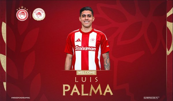 Ο Ολυμπιακός ανακοίνωσε την απόκτηση του Λουίς Πάλμα