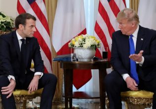 Μακρόν στον Τραμπ: Οι σύμμαχοι δεν πρέπει να κάνουν ο ένας τον άλλον να υποφέρει με δασμούς