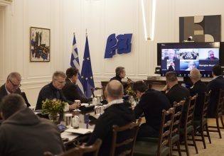 Σύσκεψη στο υπουργείο Πολιτικής Προστασίας για τους σεισμούς στις Κυκλάδες