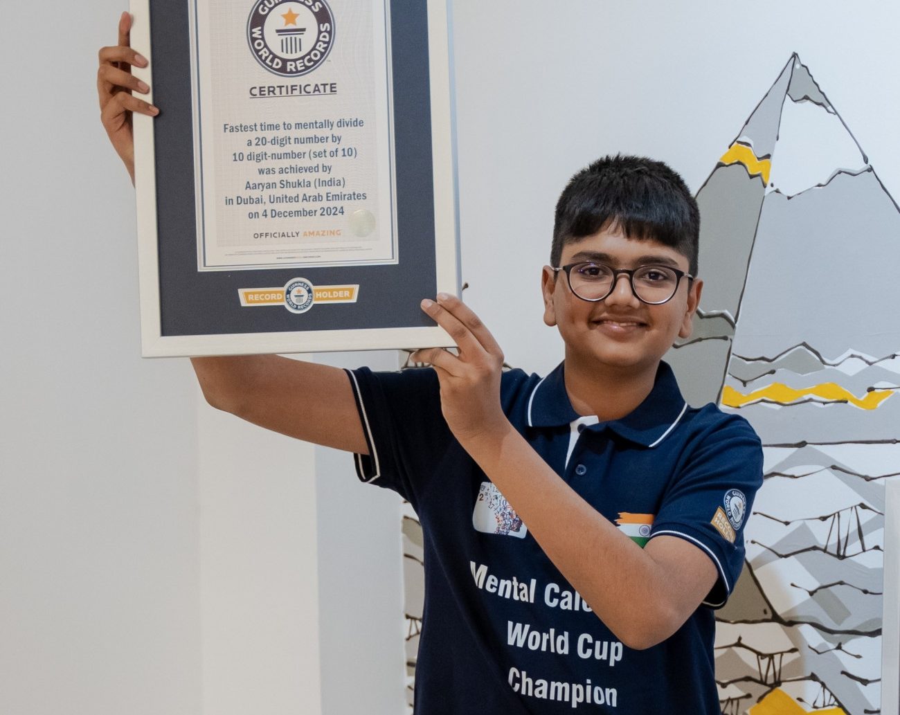 Ανθρώπινο κομπιουτεράκι: Ο 14χρονος Ινδός που κατέρριψε έξι μαθηματικά ρεκόρ σε μία μέρα