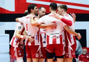 Ολυμπιακός ONEX – Πήγασος Πολίχνης 3-0: Άνετοι και ωραίοι οι Ερυθρόλευκοι