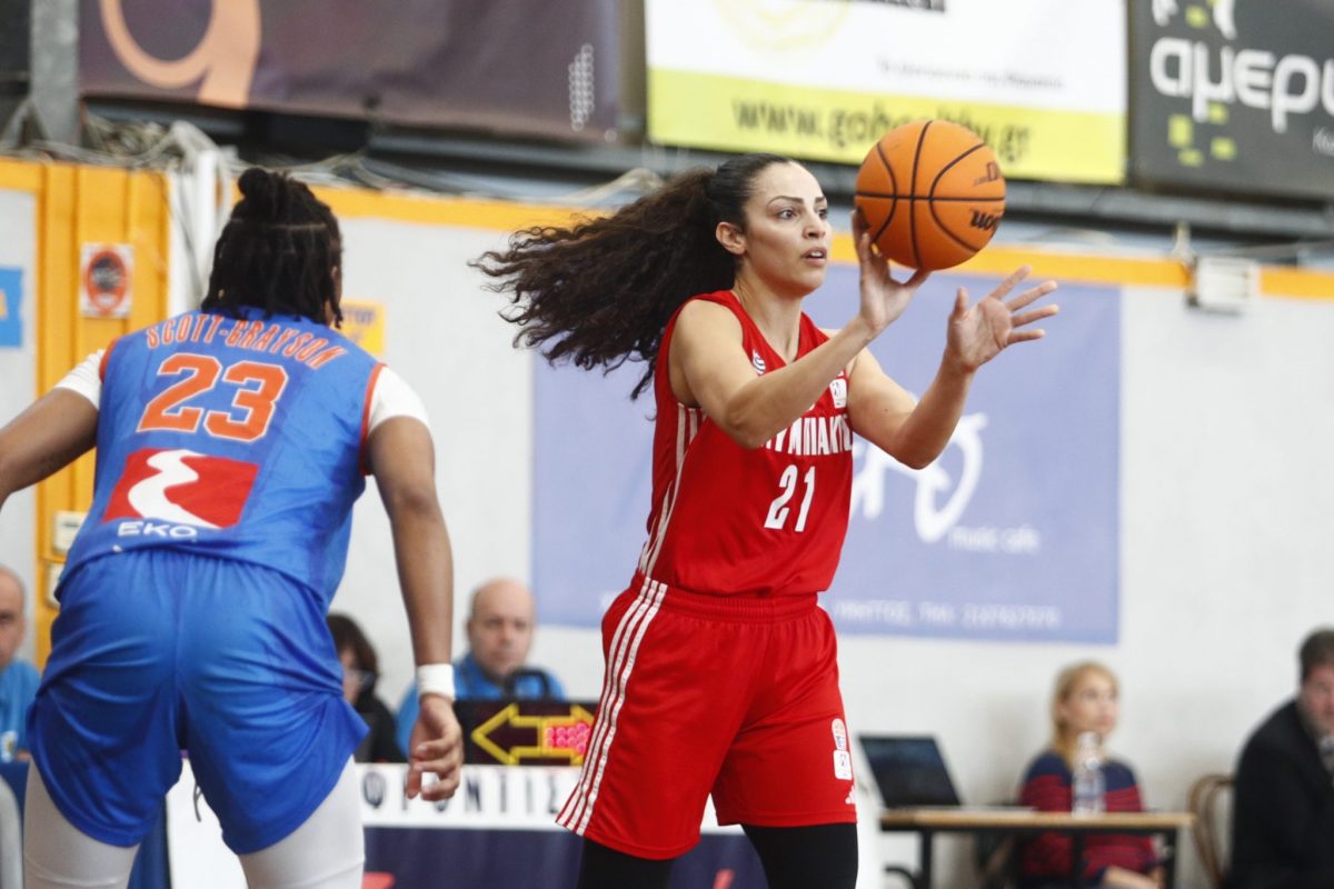 Αμύντας – Ολυμπιακός 40-88: Περίπατος για τις «ερυθρόλευκες»