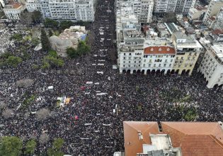Μεγαλειώδης συγκέντρωση για τα Τέμπη στη Θεσσαλονίκη – Βίντεο και φωτογραφίες από drone