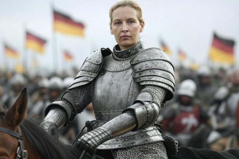 Αλίς Βάιντελ όπως Ιωάννα της Λωρραίνης; Φεμινισμός ή φασισμός, η Ζαν ντ’Αρκ είναι σύμβολο