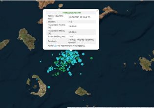 Νέος ισχυρός σεισμός 4,6 Ρίχτερ ανάμεσα σε Αμοργό και Σαντορίνη