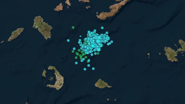 Σεισμός τώρα ανοιχτά της Αμοργού