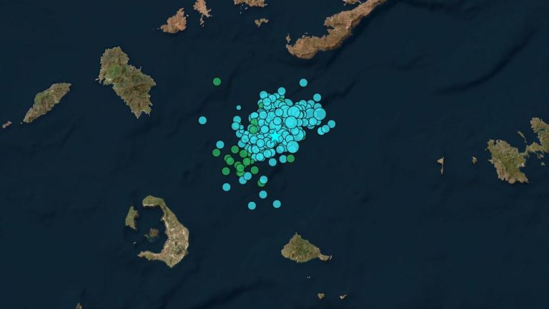 Σεισμός τώρα ανοιχτά της Αμοργού