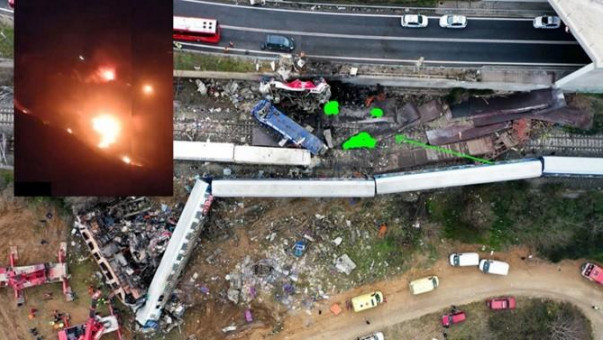 Τέμπη – Πόρισμα ΕΟΔΑΣΑΑΜ: Τι προκάλεσε την πυρόσφαιρα μετά τη σύγκρουση των τρένων