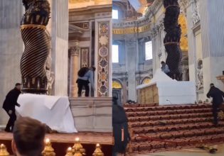 Βατικανό: Άντρας βανδάλισε τη Βασιλική του Αγίου Πέτρου