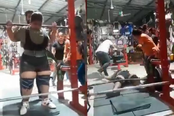 Ινδία: Αρσιβαρίστρια βρήκε τραγικό θάνατο όταν έπεσε στον αυχένα της μπάρα 270 κιλών