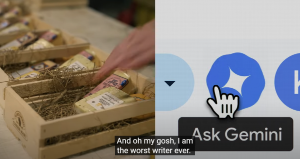 Η καινούργια γκάφα ΑΙ της Google έχει να κάνει με τυρί