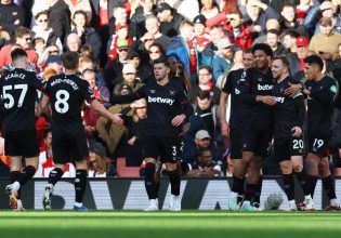 Άρσεναλ – Γουέστ Χαμ 0-1: Πέρασε από το Emirates και έκανε δώρο στη Λίβερπουλ