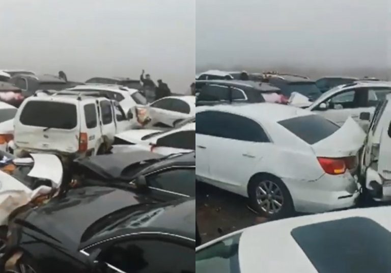 Κίνα: Χάος σε αυτοκινητόδρομο – Απίστευτη καραμπόλα με 100 αυτοκίνητα και δεκάδες τραυματίες