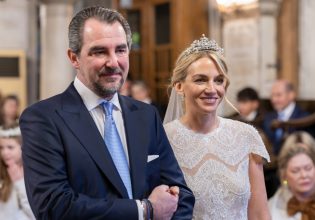 Νικόλαος Ντε Γκρες – Χρυσή Βαρδινογιάννη: Ο λαμπερός γάμος, οι καλεσμένοι και η δεξίωση [video]