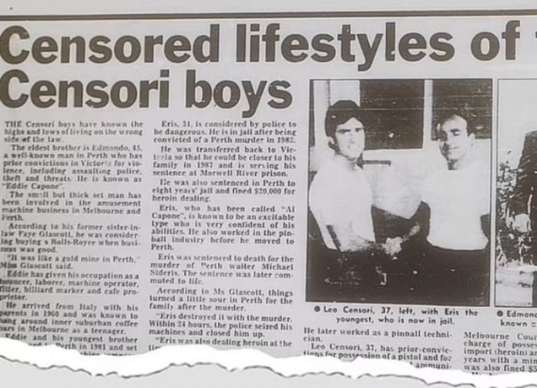 Τζόγος, ναρκωτικά και φόνος: Η οικογένεια της Μπιάνκα Σενσόρι έχει πρωταγωνιστήσει στα πρωτοσέλιδα των εφημερίδων