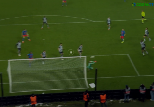 Στεάουα – ΠΑΟΚ: Δοκάρι για τους Ρουμάνους στο 7ο λεπτό (vids)