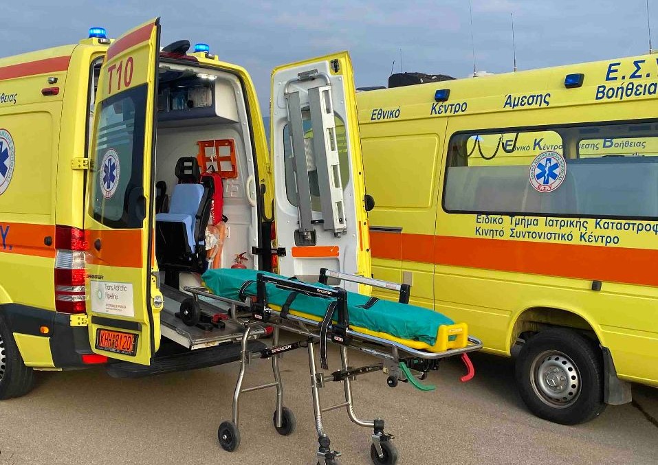 Κυκλάδες: Το Ειδικό Τμήμα Ιατρικής Καταστροφών του ΕΚΑΒ σε Σαντορίνη, Αμοργό και Ίο