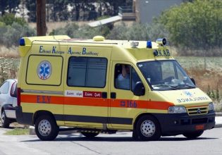 Ηράκλειο: Τροχαίο δυστύχημα με θύμα οδηγό μηχανής