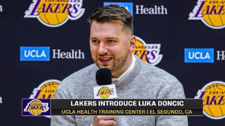 Παρουσιάστηκε από τους Λέικερς ο Ντόντσιτς: «Έπαθα σοκ όταν έμαθα για την ανταλλαγή» (vid)