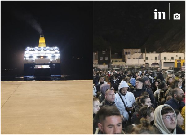 Σαντορίνη: Δεν έμεινε ούτε ένα εισιτήριο απούλητο – Υπερπλήρες το πλοίο για Αθήνα λόγω των σεισμών