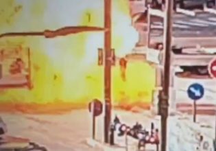 Ισραήλ: Έκρηξη Ι.Χ. σε κεντρικό δρόμο του Τελ Αβίβ καταγράφει κάμερα του στρατού