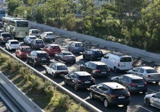 Καραμπόλα τριών οχημάτων στη λεωφόρο Κηφισού