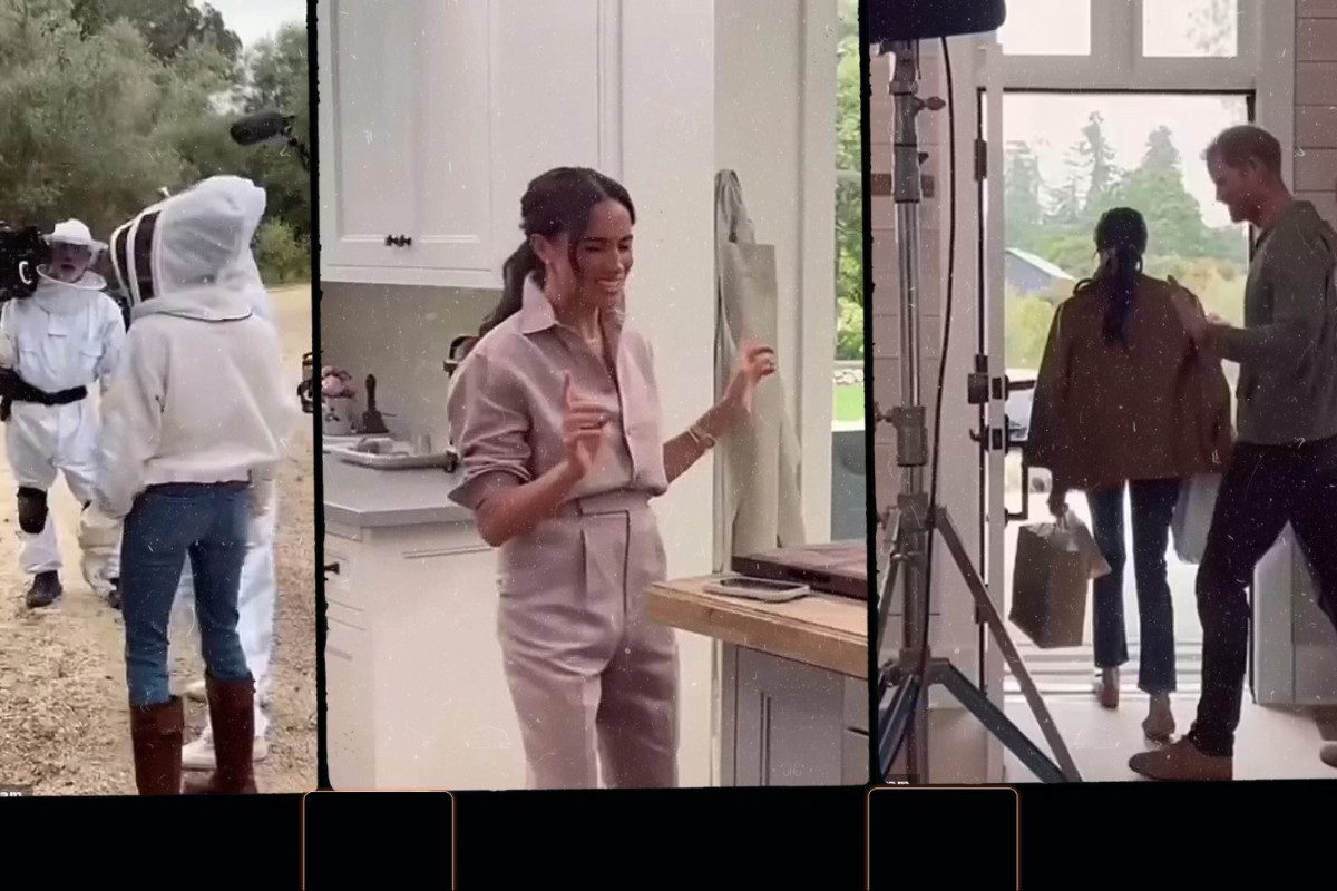 Χορεύει, μαγειρεύει και κάνει τη μελισσοκόμο: Νέο κλιπ από το σόου της Μέγκαν Μαρκλ πίσω από τις κάμερες