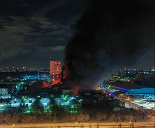 Ρωσία: Στις φλόγες το Ινστιτούτο Μηχανικής Υπολογιστών Aκριβείας στη Μόσχα