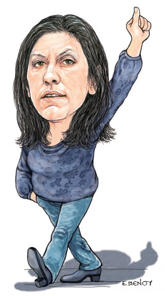 Το σκίτσο της Εφης Ξένου για τα ΝΕΑ 13/2/2025