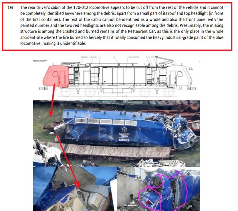Τέμπη: Στο κόκπιτ της δεύτερης μηχανής το μυστικό της φονικής έκρηξης