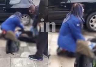 Τροχαίο με έναν τραυματία στο κέντρο της Αθήνας – Οδηγός παρέσυρε μηχανάκι