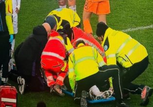 Σοκ στην Φιορεντίνα: Κατέρρευσε ο Κιν μετά από χτύπημα στο κεφάλι (vid)