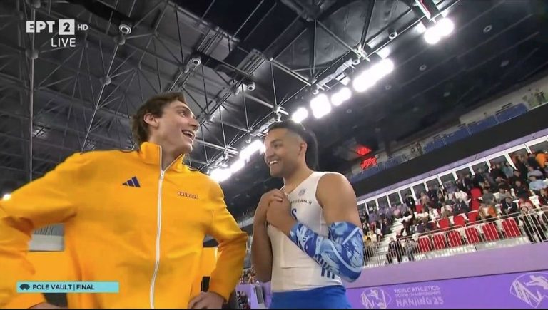 Αντίπαλοι, αλλά πάνω απ’ όλα φίλοι: Το τρομερό τετ α τετ Καραλή – Ντουπλάντις (vid)