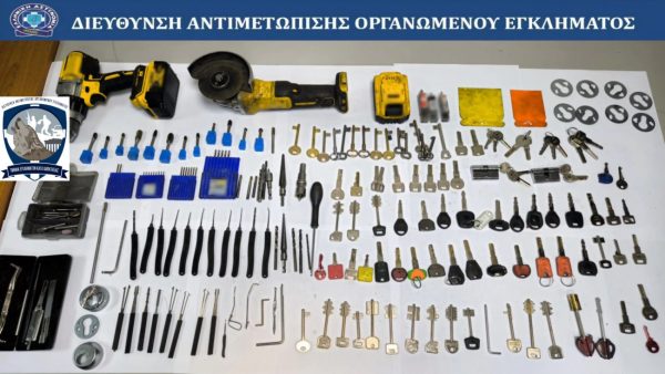 Σπείρα διαρρηκτών παρακολουθούσε με GPS τα υποψήφια θύματα στην Αθήνα – Άνοιγαν κάθε τύπο κλειδαριάς