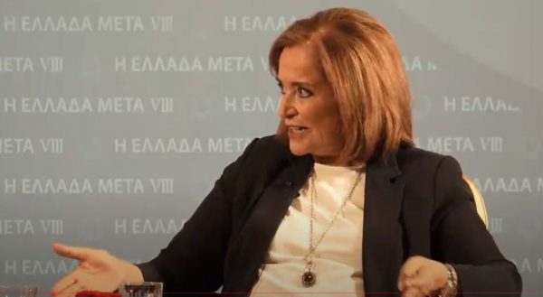 Ντόρα Μπακογιάννη: Αν αποδεχθώ ότι είναι αδύνατον να συννενοηθούμε για τα αυτονόητα, πρέπει να πάω σπίτι μου