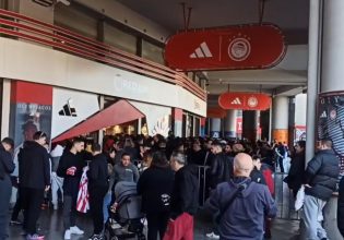 Πανζουρλισμός στο Καραϊσκάκη: Ξεκίνησαν οι εορτασμοί για τα 100 χρόνια του Ολυμπιακού (vids)