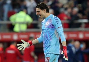 Η απίθανη επέμβαση του Τζολάκη στο σουτ του Σφιντέρσκι (vid)