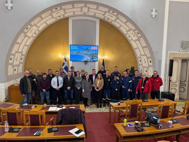 Διαχείριση κρίσεων: Συνεργασία περιφέρειας Ν. Αιγαίου και Βρετανικής πρεσβείας