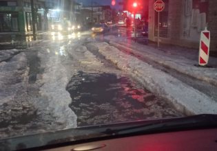 Σφοδρή χαλαζόπτωση στο Πολύκαστρο Κιλκίς – Απίστευτες εικόνες