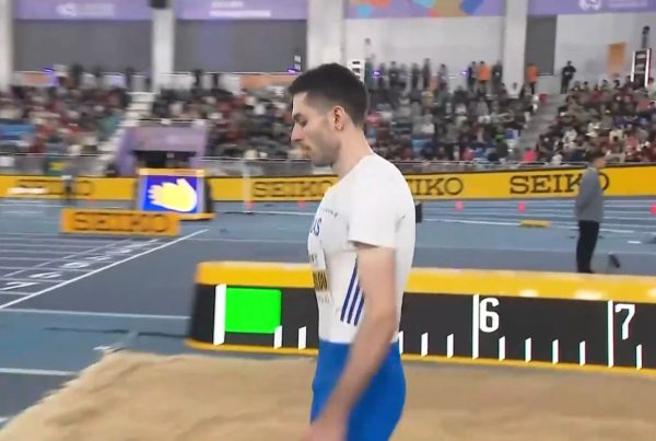 Για 1,8 εκατοστά άκυρο το τρίτο άλμα του Τεντόγλου (vid)