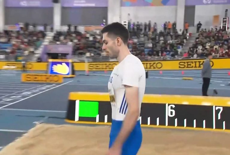 Για 1,8 εκατοστά άκυρο το τρίτο άλμα του Τεντόγλου (vid)