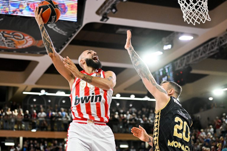 Να επιστρέψει στις νίκες κόντρα στη Μονακό του Σπανούλη θέλει ο Ολυμπιακός