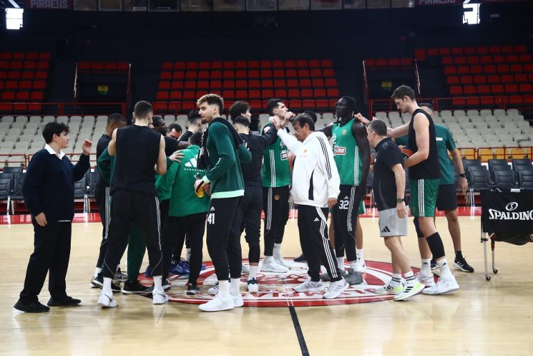 Προπόνηση στο ΣΕΦ για τον Παναθηναϊκό πριν το ντέρμπι με τον Ολυμπιακό (pics)