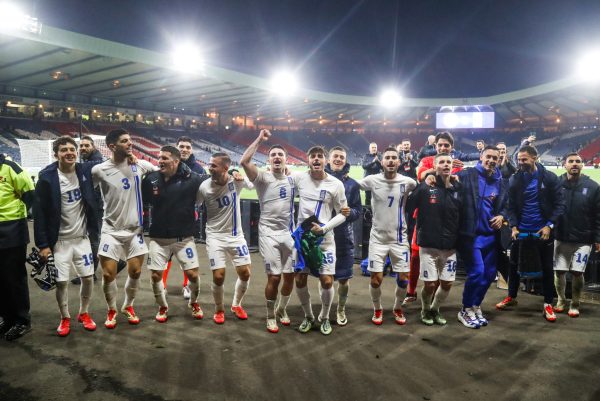 Η παρακάμερα της μεγάλης νίκης της Εθνικής στη Γλασκώβη (vid)