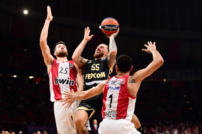 Ολυμπιακός – Μονακό 77-80: Ο Σπανούλης τον ρίχνει από την κορυφή