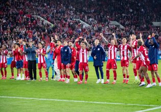 Ολυμπιακός: Η αποθέωση και οι πανηγυρισμοί για τη μεγάλη νίκη επί του Παναθηναϊκού (vid)