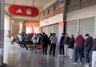 Ολυμπιακός: Χαμός στην μπουτίκ στο Καραϊσκάκη για τη συλλεκτική φανέλα (vids)