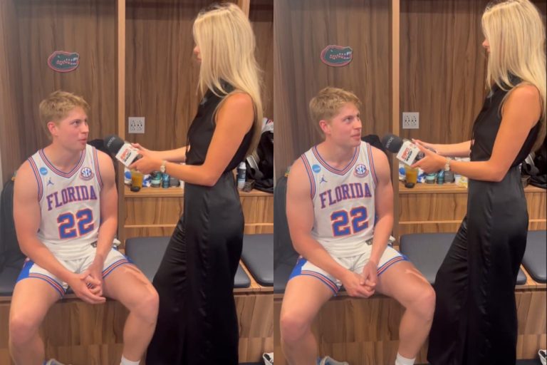 Viral η συνέντευξη ερωτοχτυπημένου μπασκετμπολίστα με νεαρή δημοσιογράφο [Βίντεο]