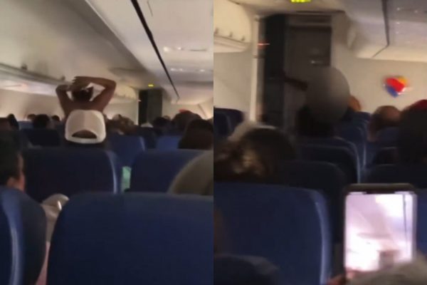 Επιβάτισσα αεροπλάνου σε αμόκ τρέχει και ουρλιάζει γυμνή μέσα στην καμπίνα